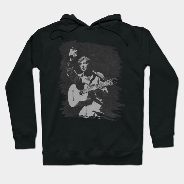 Leonard Cohen // Retro poster Hoodie by Degiab